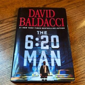 🎁 3/$15 - The 6:20 Man by David Baldacci, Hardcover